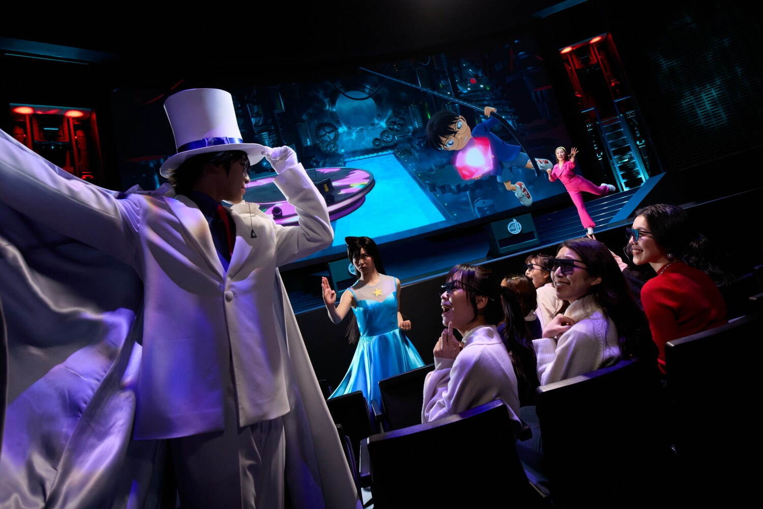 USJ初『名探偵コナン』“4D演出”劇場型ライブ・エンタメの常設