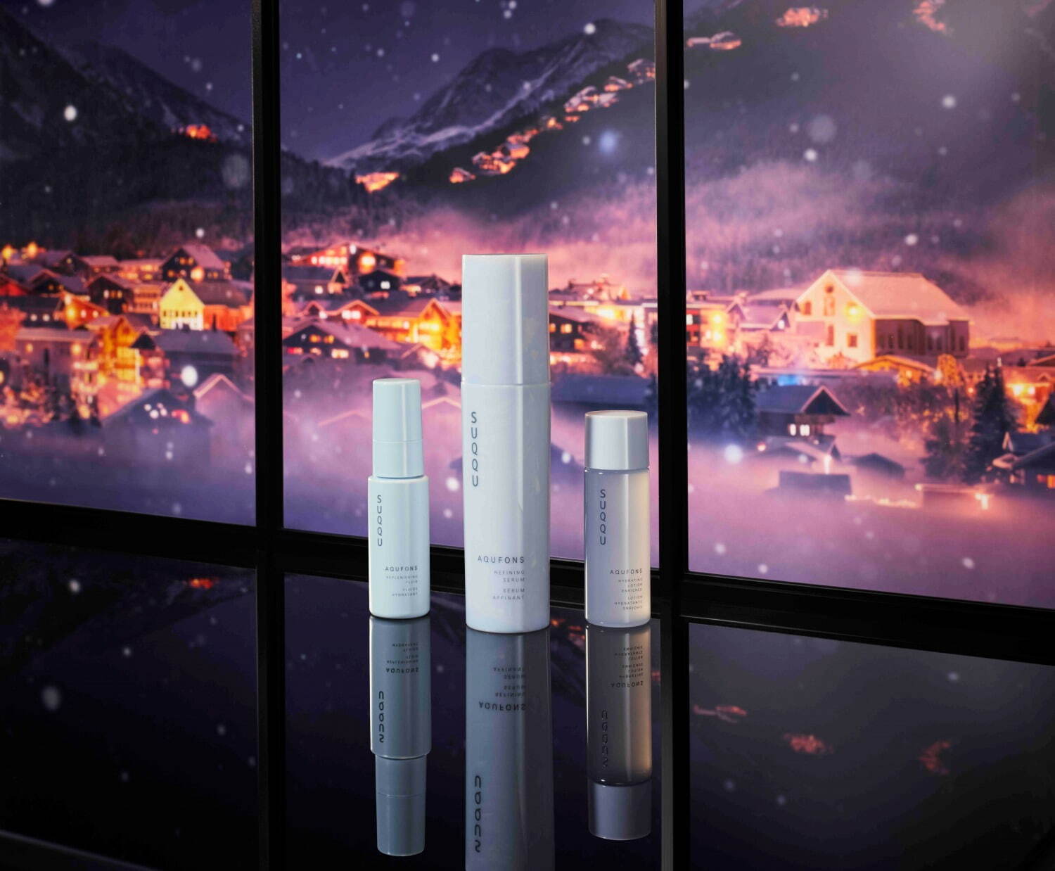 SUQQU24年クリスマスコフレ、“現品美容液入り”人気スキンケアの3