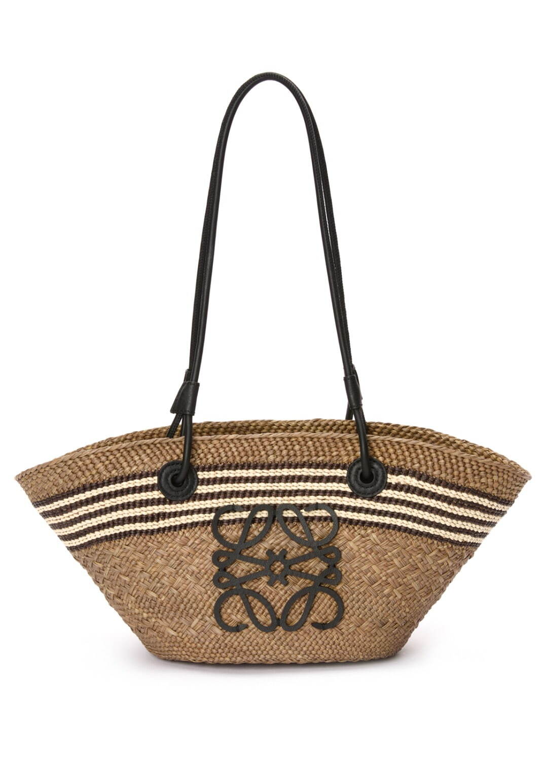 ロエベ25年夏かごバッグ、ドーナツチェーンのハンドバッグやチェック柄