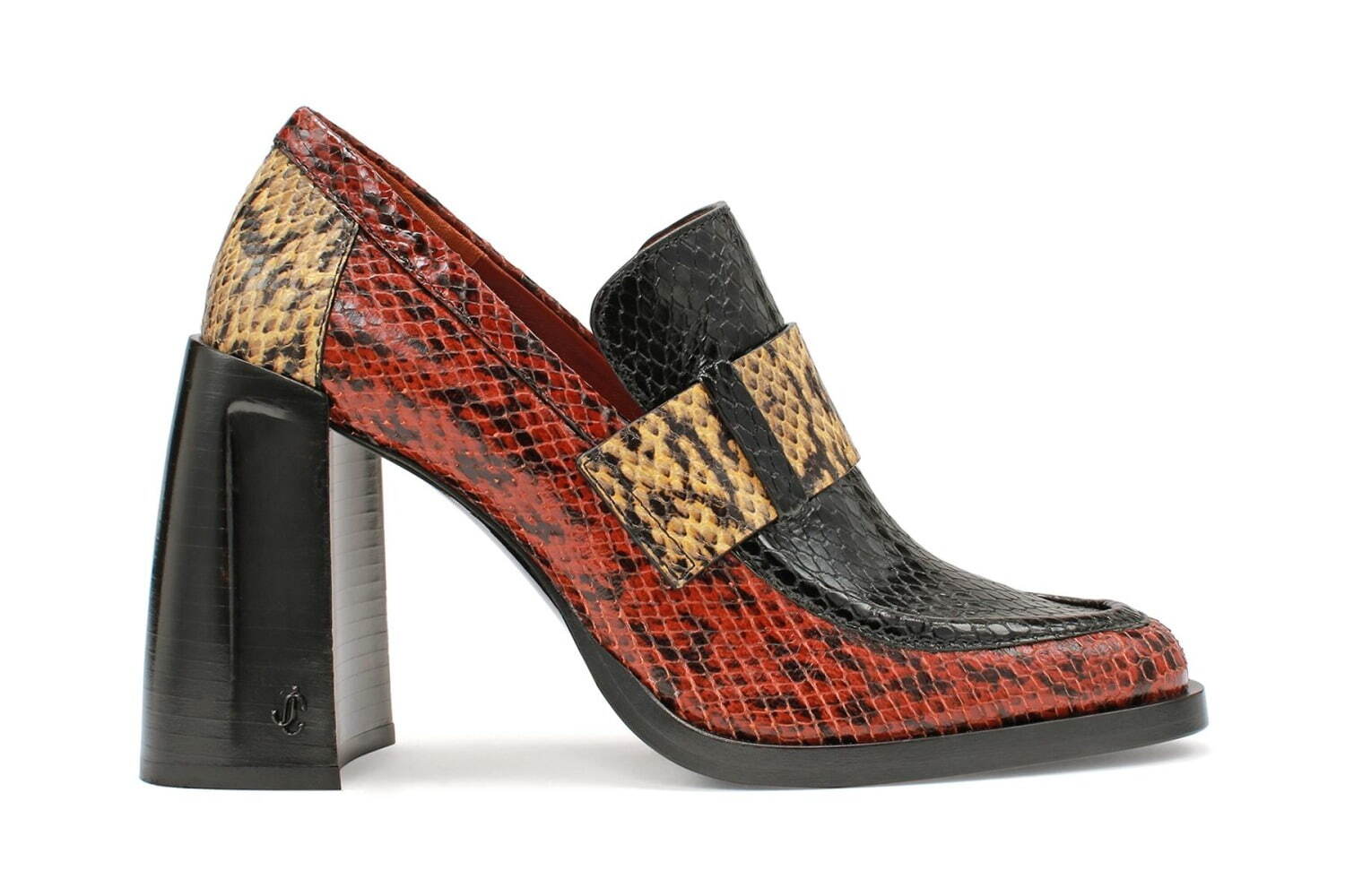 YELLO フレームデザイン ミュール 赤・黒・黄新品未使用 YELLO