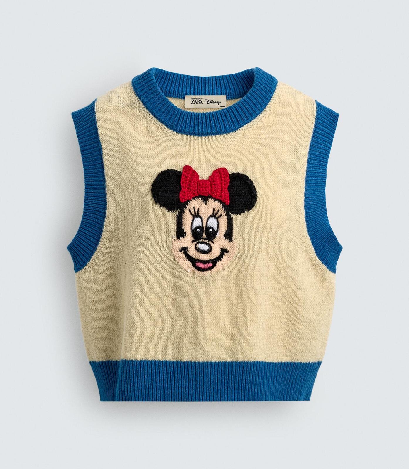 ZARA×ディズニー“ミッキー＆フレンズ”着想ウェア、ミニーのリボン