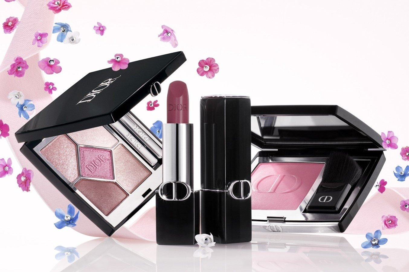 ディオール「ミス ディオール」24年春スティック フレグランス、“千鳥