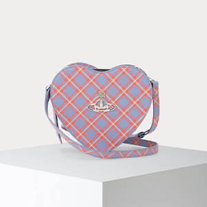 ヴィヴィアン・ウエストウッドの“タータンチェック柄”ハートバッグ