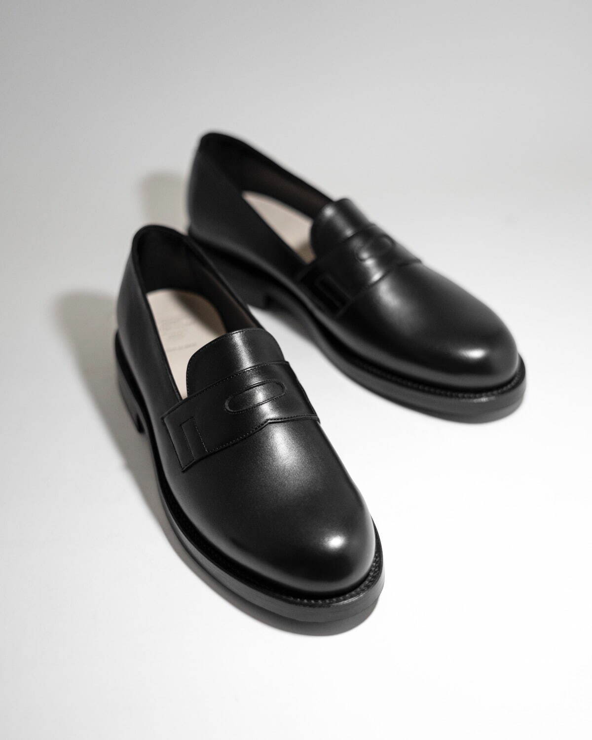 フット・ザ・コーチャーのメンズシューズ、ローファー風オペラパンプス