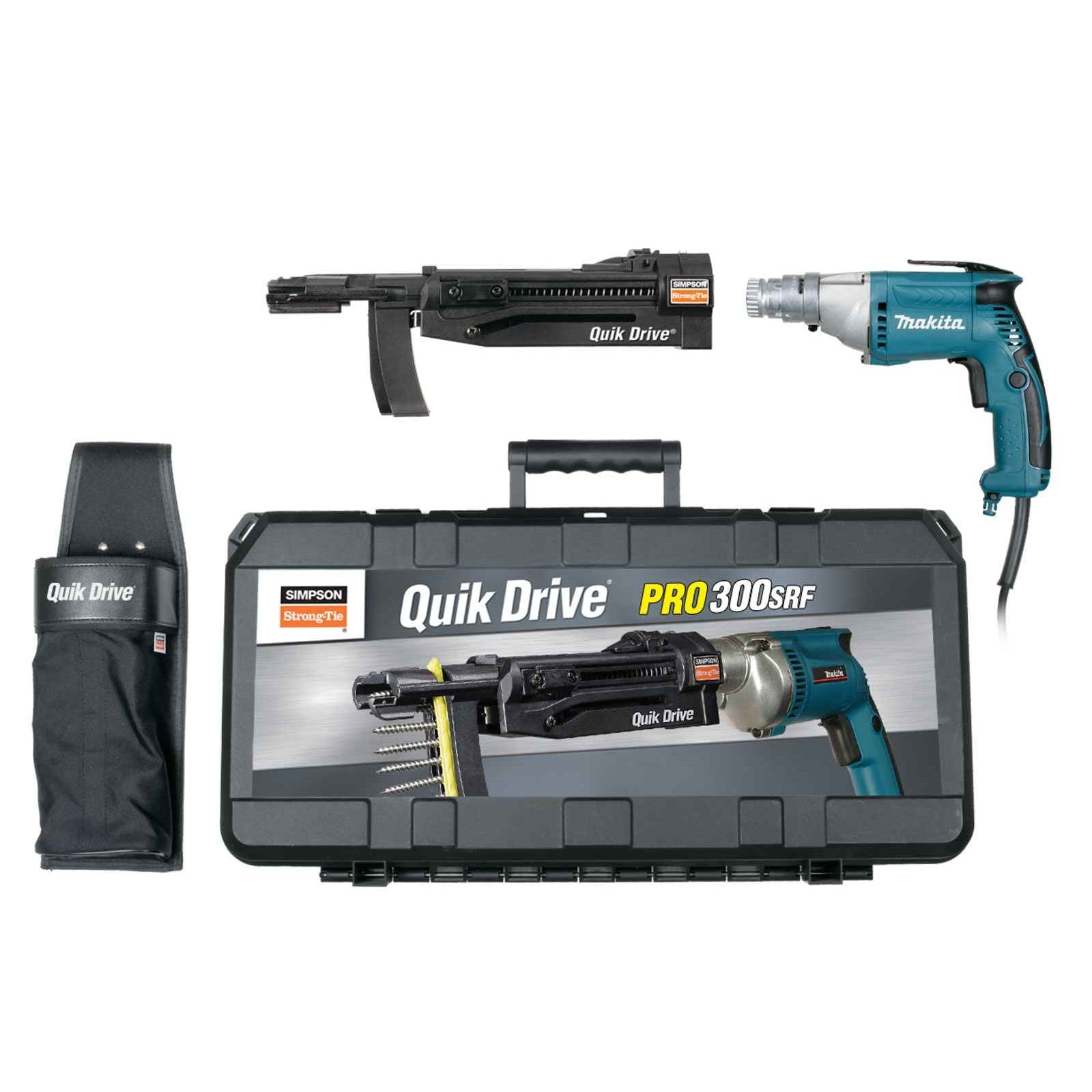 Simpson Quik Drive PRO300SRFG2M35K Roofing Tile System, Makita