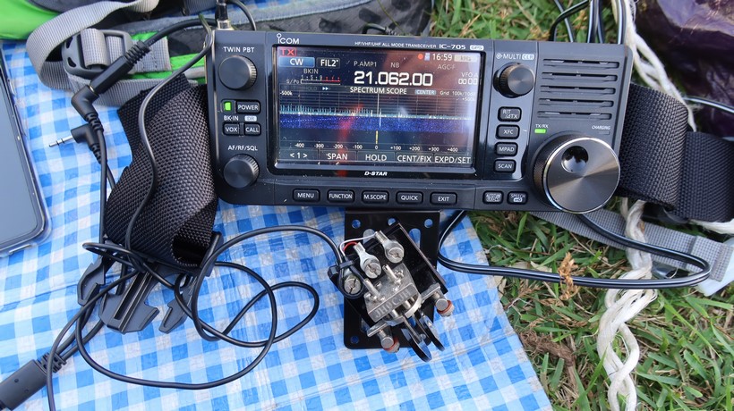 Summits On The Air (SOTA)の楽しみ／その46 IC-705を使ってみて3