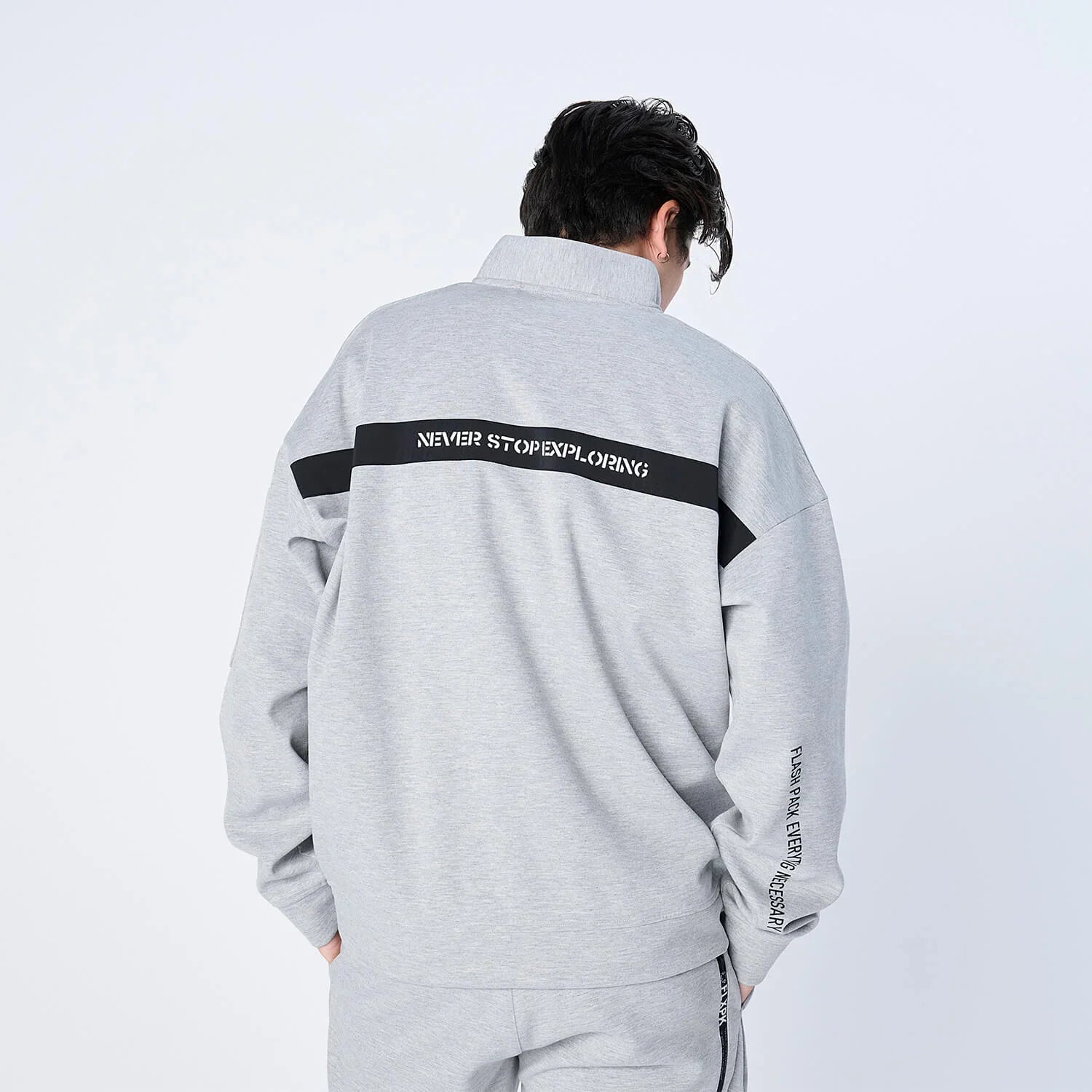 XP-AIR HALFZIP（エアテンション® ダンボールニット ジップパーカー