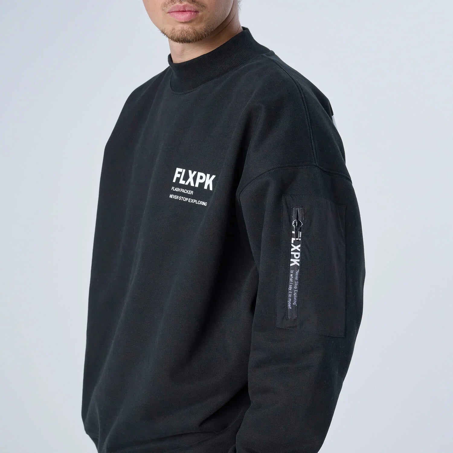 XHVP-HEATMOCK（発熱高機能モックネック） BLACK - Tops (トップス