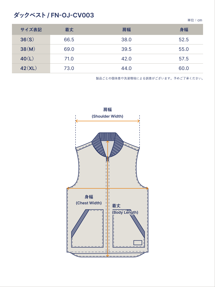 ダックベスト FN-OJ-CV003 | THE FLAT HEAD