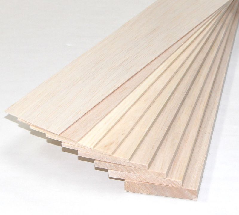 バルサシート1×80×900mm - フライトホビー