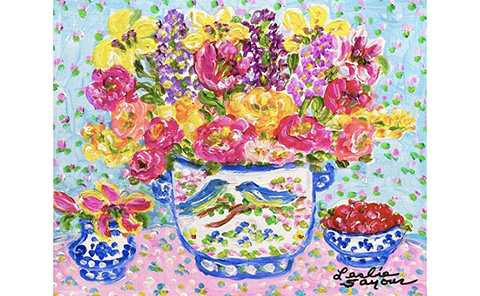 インザガーデン』レスリー・セイヤー | 絵画・アート販売 ギャラリー