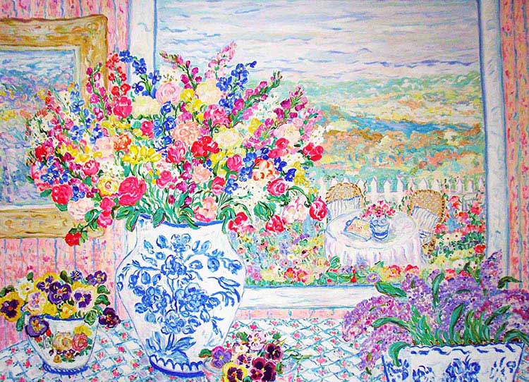 レスリーズビュー』レスリー・セイヤー | 絵画・アート販売 ギャラリー