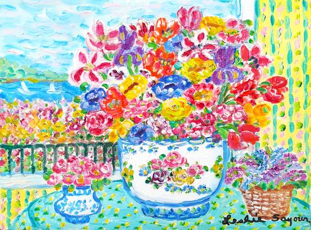 Day For A Sail』レスリー・セイヤー | 絵画・アート販売 ギャラリー