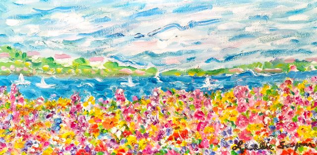 Day For A Sail』レスリー・セイヤー | 絵画・アート販売 ギャラリー