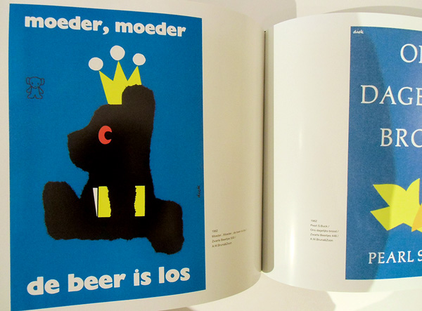 ZWARTE BEERTJES Book cover Designs by Dick Bruna / オランダ絵本の