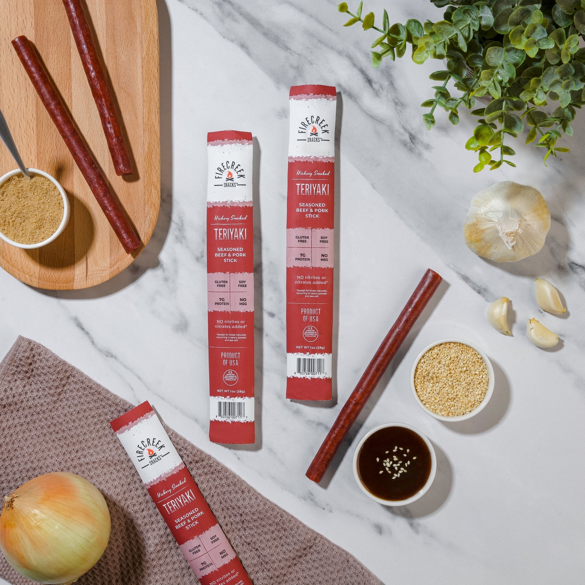 Savory Teriyaki Meat Stick - FireCreek Teriyaki Sticks – FireCreek