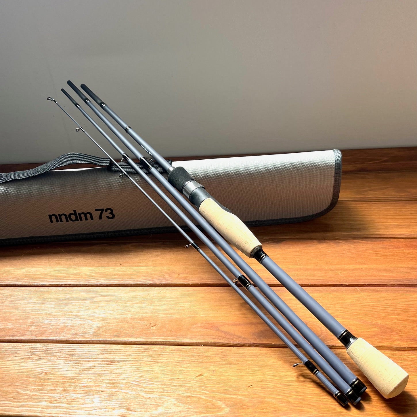 nndm 73 ミディアムグレー コンパクトロッド スピニングリールタイプ