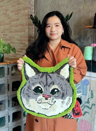 Medium Rug (65cm x65cm) $128 - fuzzylab.trt