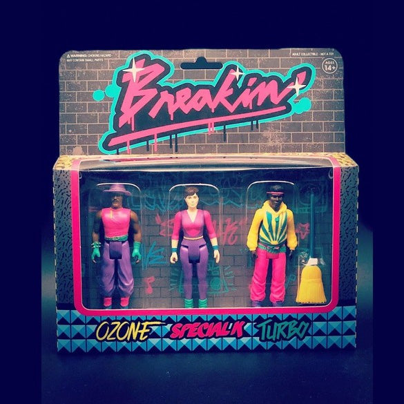 Super7 Breakin ReAction Figures 3-pack [2019 SDCC Exclusive]