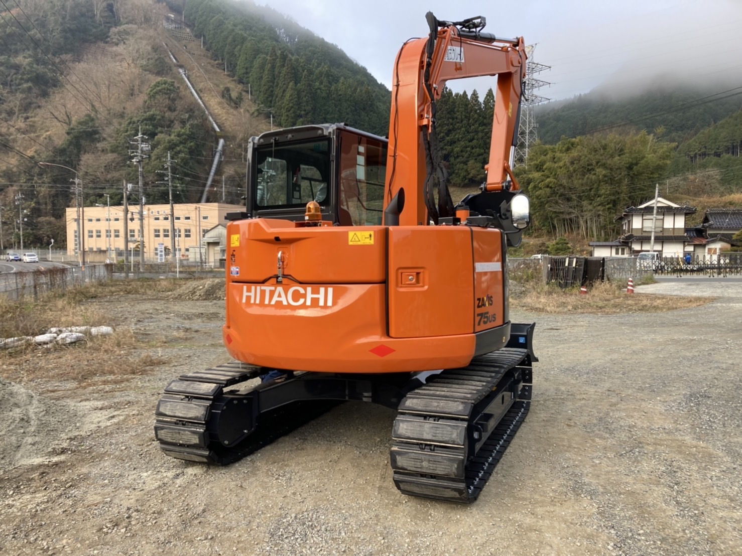 新車納入実績】日立建機油圧ショベル「ZX75US-5B」のご紹介！◇新車