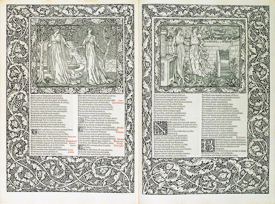 ケルムスコット・プレス版『チョーサー作品集』 | ウィリアム・モリス