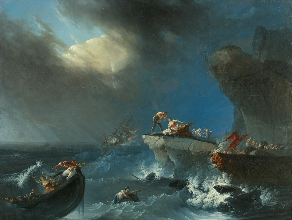 岩の多い海岸の難破船 | ジャン＝バティスト・ピルマン | 収蔵品詳細