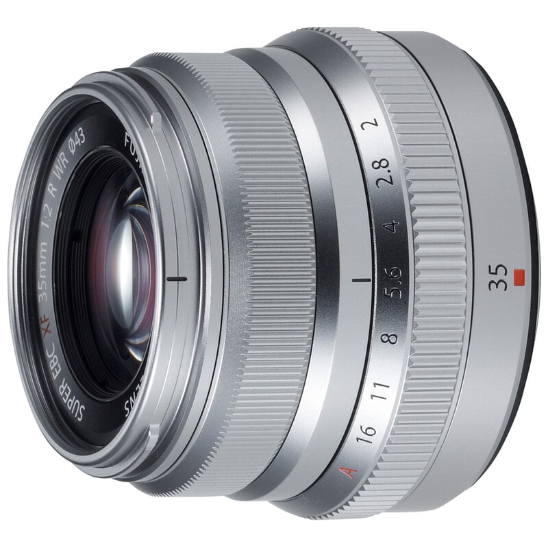 富士フイルム フジノンレンズ XF35mmF2 R WR シルバー 新品｜フジヤカメラ