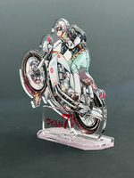 ワイルド7』メンバー 台座付きアクリルフィギュア 飛葉大陸（望月三起