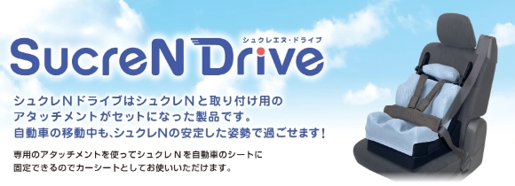アシスト 車載用障害児姿勢保持椅子 シュクレN ドライブ（自動車後部