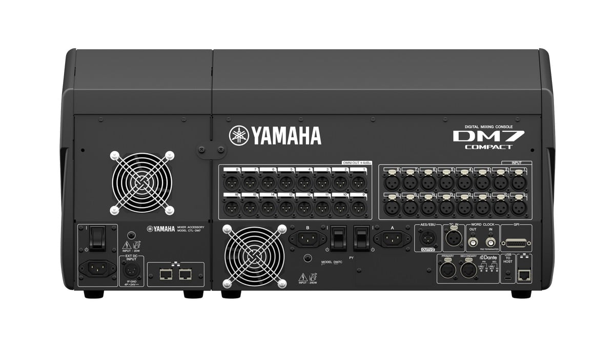 Yamaha DM7-EX Compact 72-Channel Digital Mixing Console with