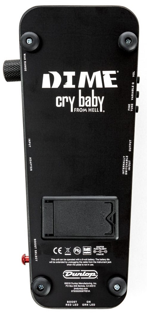 Dunlop DB01B Dimebag Cry Baby Drom Hell Wah Pedal | Full Compass
