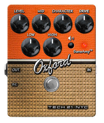 Tech 21 CS-OX SansAmp Character Series Oxford Effects Pedal | Full