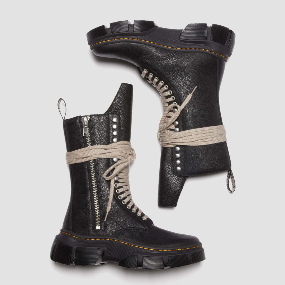 Dr. Martens x RICK OWENS 2024 S/S コラボ第2弾 “Calf Length Boot