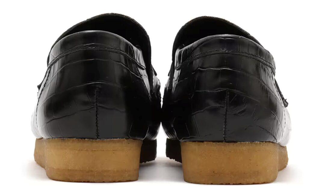 CLARKS WALLABEE LOAFER “Black Croc” (クラークス ワラビー