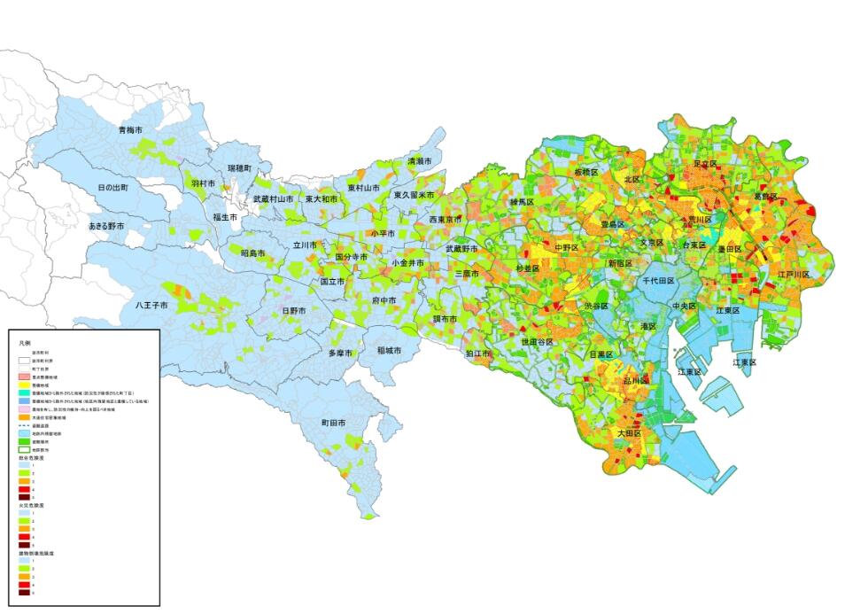 地図で調べる(PDF版) | 東京都都市整備局