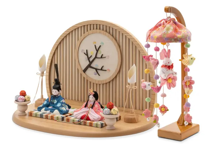 雛人形「ちりめん 花セット」｜雛人形の通販 ふらここ