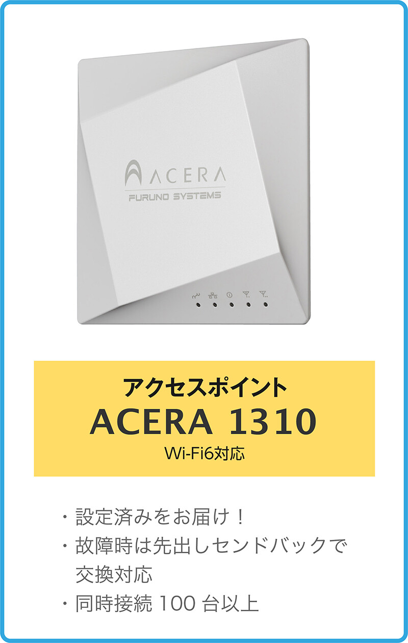 ACERA Connect | 製品情報 | 業務用wifi(無線lan)のフルノシステムズ