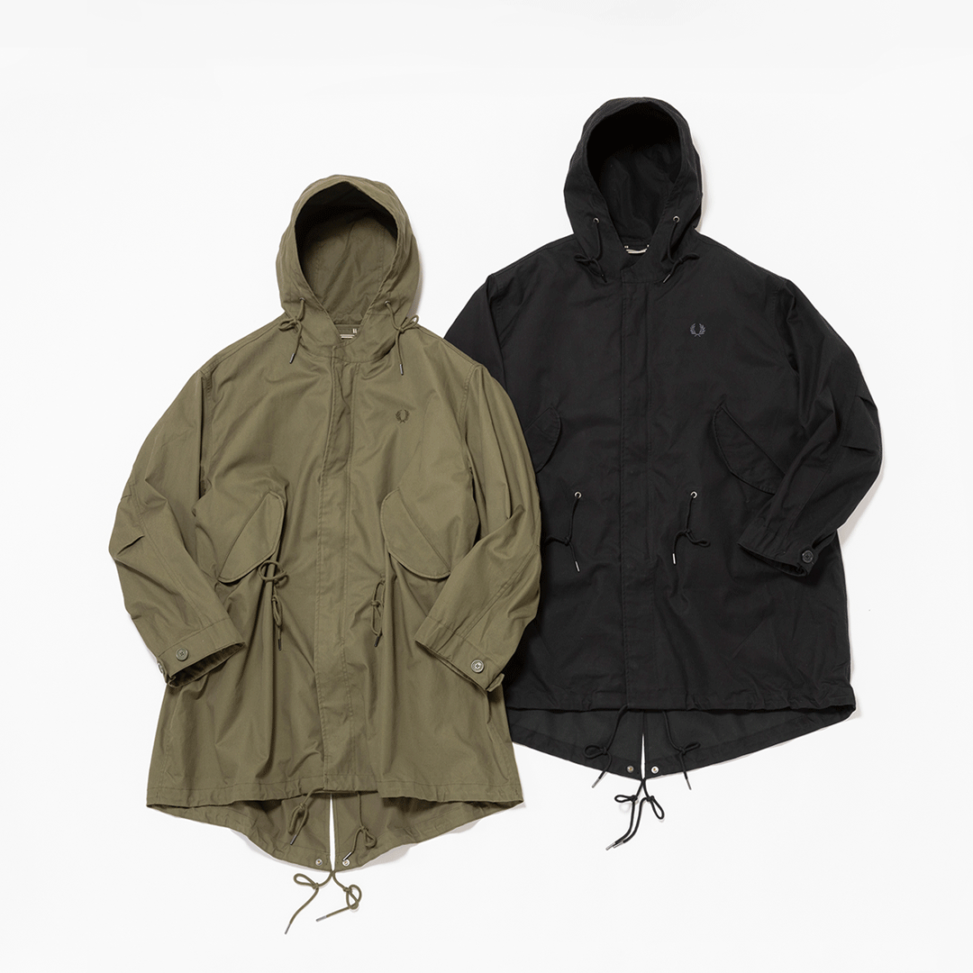 オーバーサイズフィッシュテールパーカ | FRED PERRY JAPAN | FRED