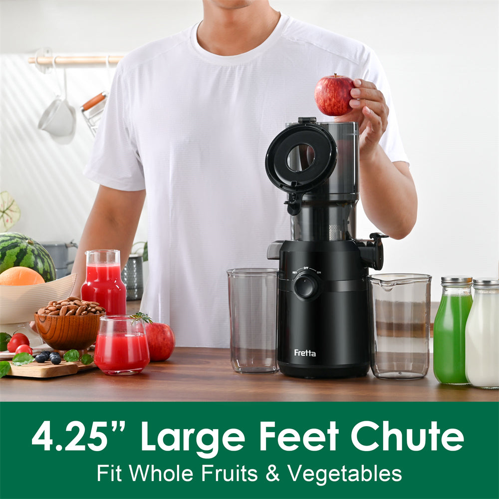 Fretta Nifty F5000 Cold Press Juicer Machines – Fretta Juicers
