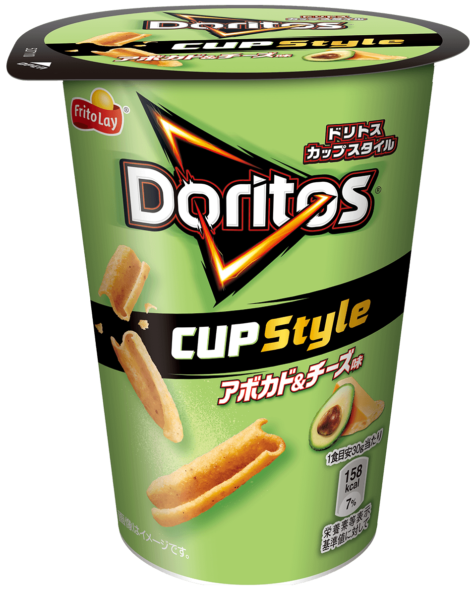 ドリトス CUP Styleアボカド&チーズ味｜商品情報｜ジャパンフリトレー
