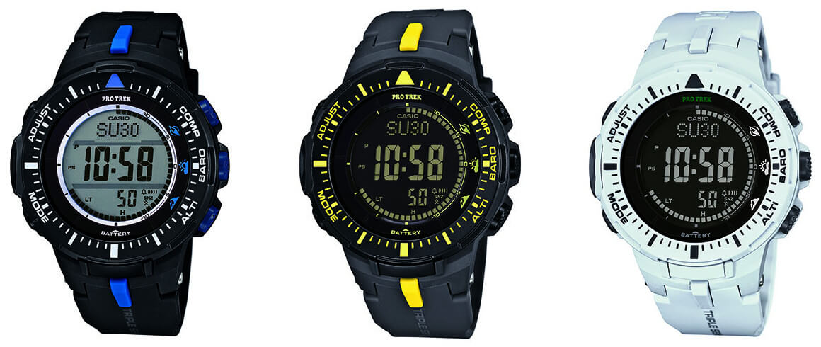Casio Pro Trek PRG300 Thin and Lightweight USA Models - G-Central