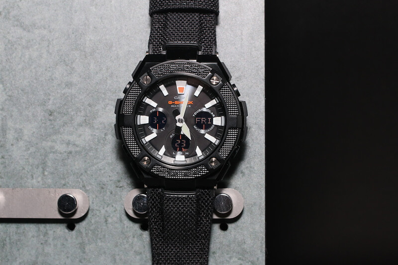 G-Shock G-STEEL GST-W130 with Hybrid Band and Neon Illuminator