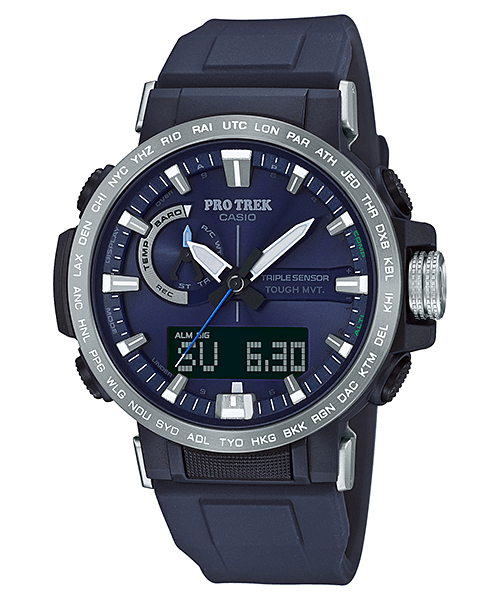 Pro Trek PRW-60: A Smaller Analog-Digital with Triple Sensor - G