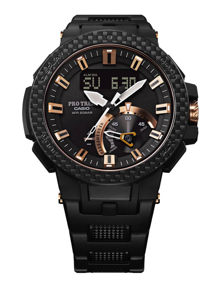 Limited Pro Trek PRW-7000X-1 with Carbon Fiber Bezel - G-Central G