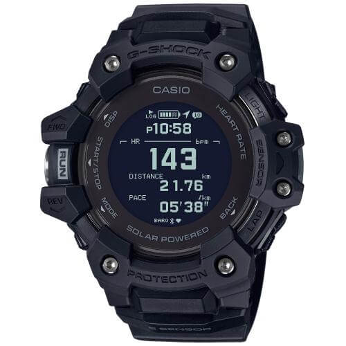 G-Shock G-SQUAD GBD-H1000 with Heart Rate Monitor and GPS - G