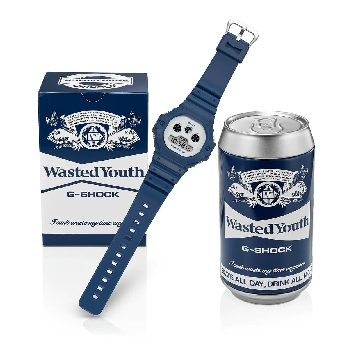 Wasted Youth x G-Shock DW-5900WY-2 collaboration features the