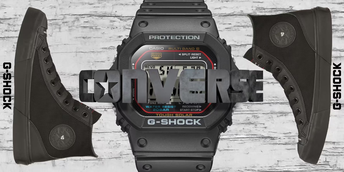 Casio Japan is selling the Converse All Star x G-Shock sneaker
