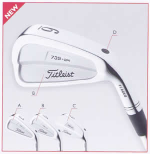 タイトリスト 735・CM クローム アイアン - ジーワンゴルフ