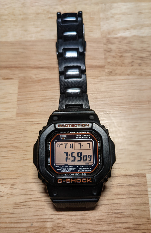 初号機カラーに電波ソーラー追加]G-SHOCK GW-M5610U [アップデートを