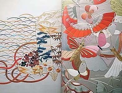 斎藤磬「日本刺繍下絵集」京都書院 染織工芸